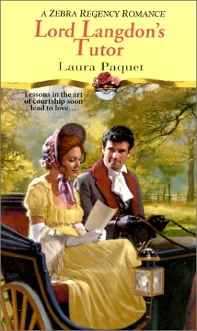 Lord Langdon's Tutor (Zebra Regency Romance),Used
