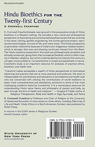 Hindu Bioethics for the Twentyfirst Century (SUNY Series in Religious Studies),Used