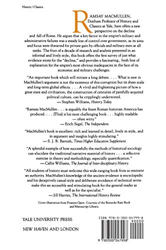 Corruption and the Decline of Rome,Used