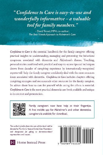Confidence to Care: [US Edition] A Resource for Family Caregivers Providing Alzheimer's Disease or Other Dementias Care at Home,Used
