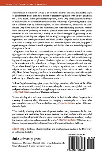 Neoliberalism As Exception: Mutations In Citizenship And Sovereignty,New