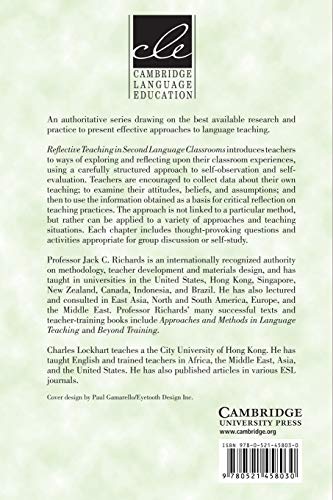 Reflective Teaching In Second Language Classrooms (Cambridge Language Education),Used