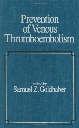 Prevention Of Venous Thromboembolism (Fundamental And Clinical Cardiology),Used