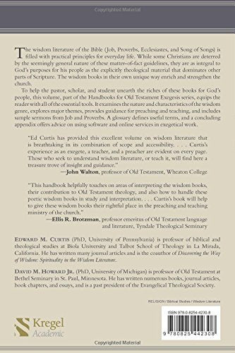 Interpreting the Wisdom Books: An Exegetical Handbook (Handbooks for Old Testament Exegesis),Used