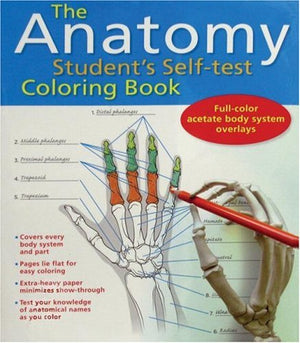 Anatomy Student'S Selftest Coloring Book,New