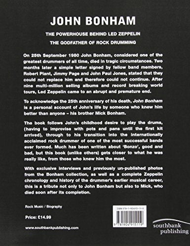 John Bonham: The Powerhouse Behind Led Zeppelin,Used