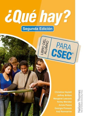 ?Que Hay? Libro Del Alumno Para Csec Second Edition,New
