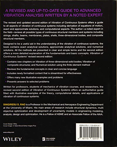 Vibration of Continuous Systems,Used