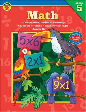 Brighter Child Math, Grade 5,Used