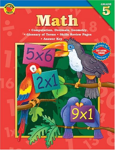 Brighter Child Math, Grade 5,Used
