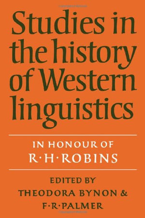 Studies in the History of Western Linguistics,Used