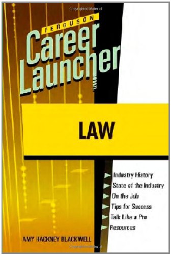 Law (Ferguson Career Launcher (Hardcover)),Used
