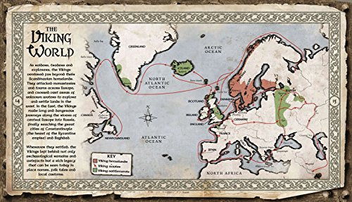 The World of Vikings: Discover the Age of Fearless Warriors and Epic Legends (Y),Used