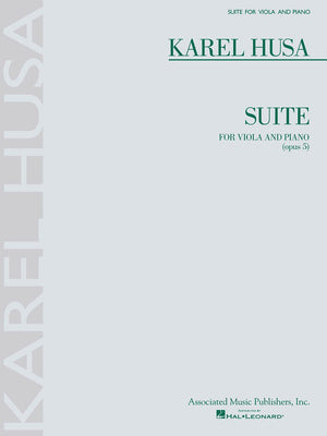 Karel Husa  Suite For Viola And Piano, Op. 5,Used