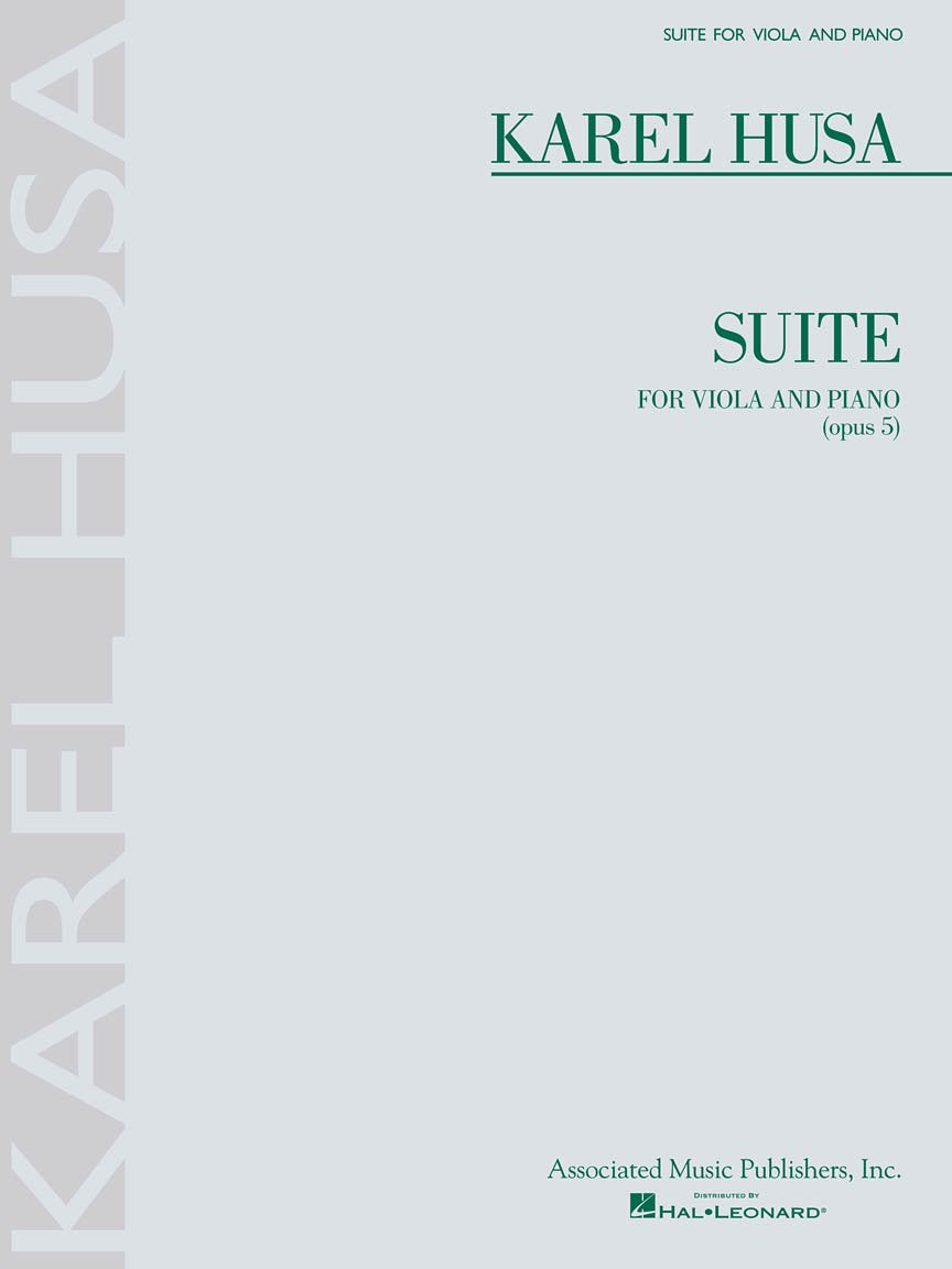Karel Husa  Suite For Viola And Piano, Op. 5,Used