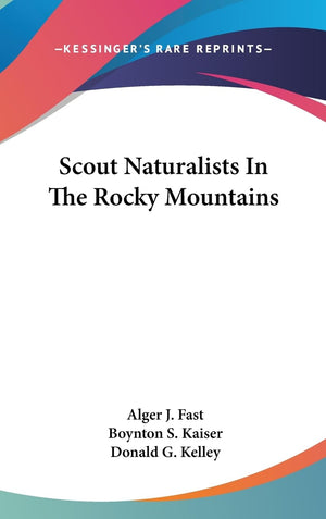 Scout Naturalists In The Rocky Mountains,New
