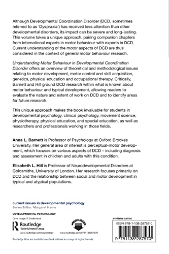 Understanding Motor Behaviour in Developmental Coordination Disorder (Current Issues in Developmental Psychology),Used