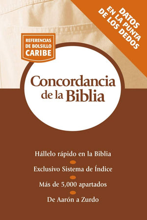 Concordancia Bblica Serie Referencias De Bolsillo,Used