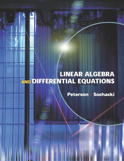 Linear Algebra and Differential Equations,Used