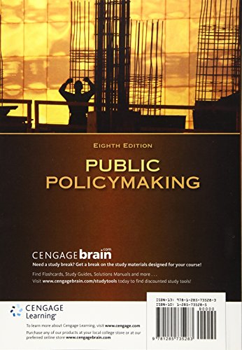 Public Policymaking,New