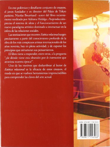 Estetica relacional / Relational Aesthetics (Spanish Edition),New