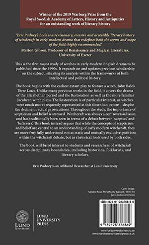 Scepticism and belief in English witchcraft drama, 15381681 (Lund University Press),Used
