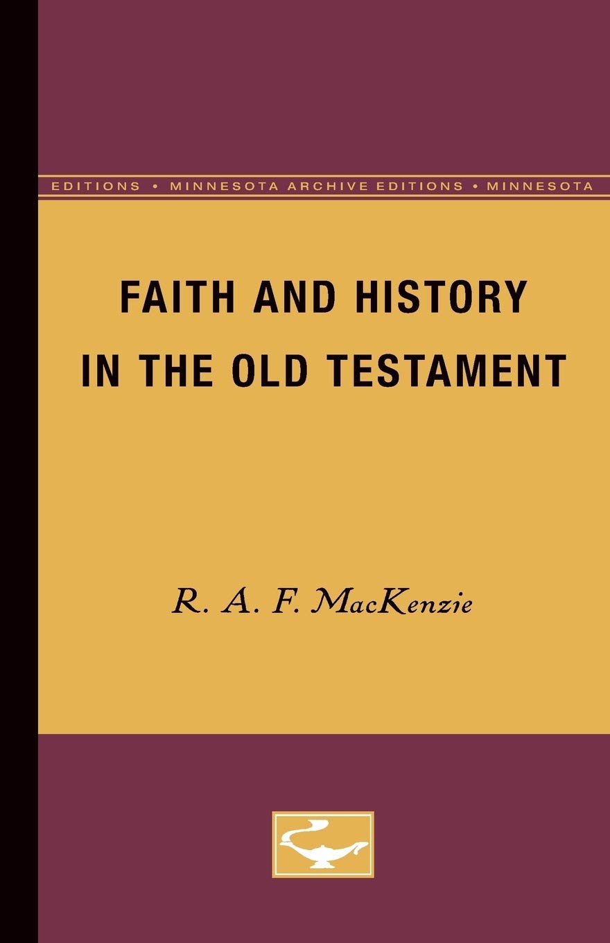 Faith And History In The Old Testament,Used