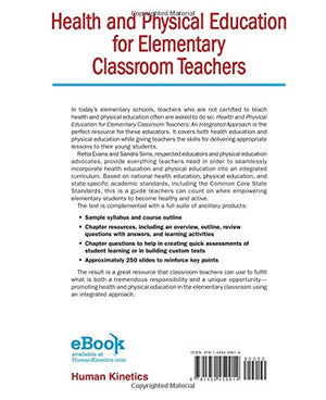 Health and Physical Education for Elementary Classroom Teachers: An Integrated Approach (SHAPE America set the Standard),Used