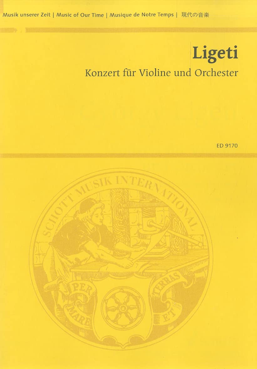 Concerto for Violin and Orchestra: Study Score,New