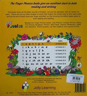 Finger Phonics Book 1 (Jolly Phonics: Finger Phonics) (S,A,T,I,P,N)