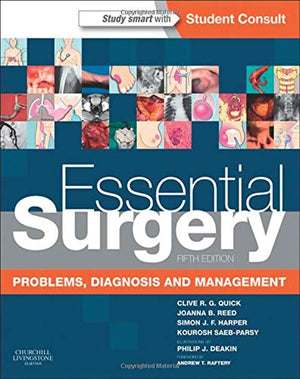 Essential Surgery: Problems, Diagnosis and Management With STUDENT CONSULT Online Access (Burkitt, Essential Surgery),Used