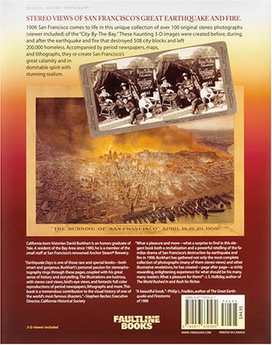 Earthquake Days: The 1906 San Francisco Earthquake & Fire in 3D,Used