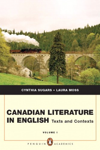 Canadian Literature In English: Texts and Contexts, Vol. 1,Used