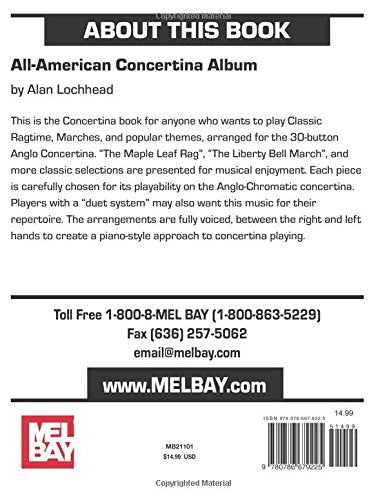 AllAmerican Concertina Album,Used