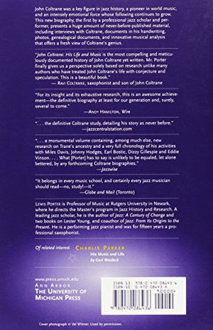 John Coltrane: His Life and Music (The Michigan American Music Series),Used