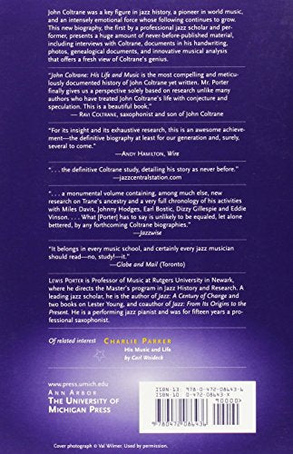 John Coltrane: His Life and Music (The Michigan American Music Series),Used