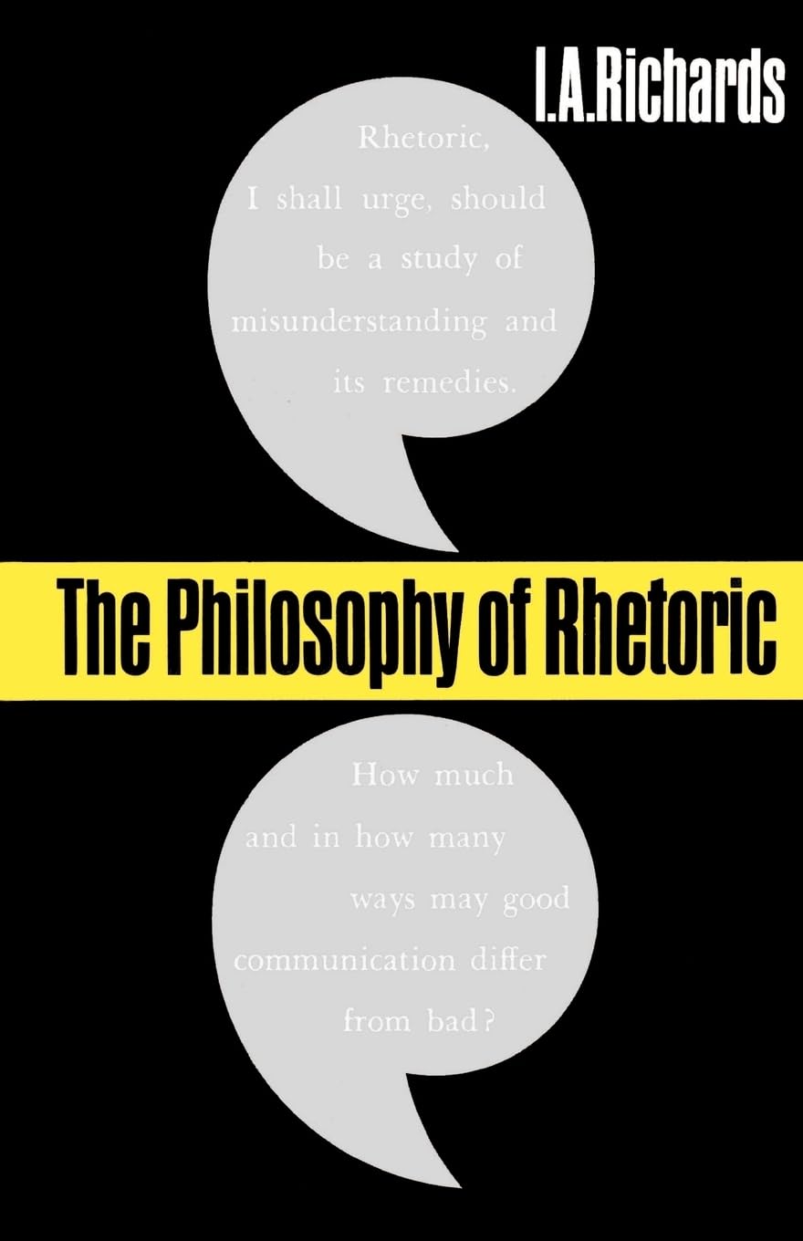 The Philosophy Of Rhetoric (Galaxy Books),New