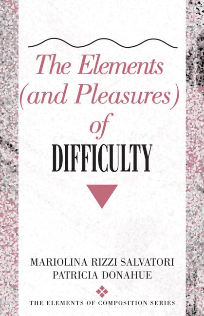 The Elements (and Pleasures) of Difficulty,Used