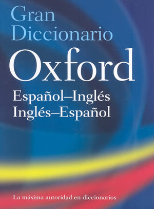 Gran Diccionario Oxford EspaolIngles/ InglesEspaol,Used
