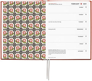 Wiener Werkstatte Textiles 2019 Engagement Calendar,Used