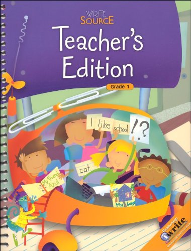 Write Source: Grade 1, Teacher'S Edition,New