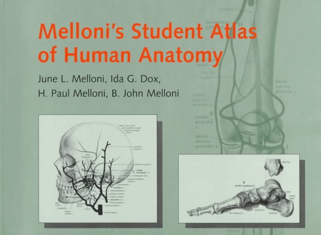 Melloni's Student Atlas of Human Anatomy,Used