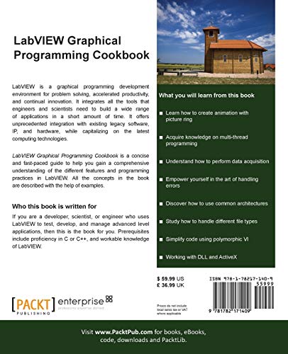 Labview Graphical Programming Cookbook: 69 Recipes To Help You Build, Debug, And Deploy Modular Applications Using Labview