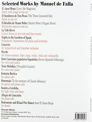 Falla: Ritual Fire Dance from El Amor Brujo,Used