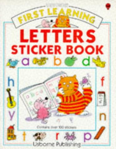 Letters Sticker Book (First Learning Series),Used