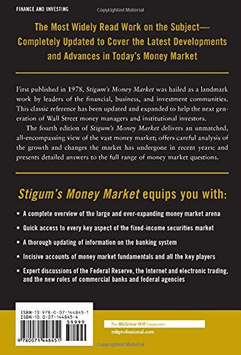 Stigum's Money Market, 4E,Used