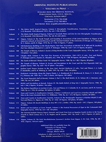 The Oriental Institute Hawara Papyri: Demotic and Greek Texts from an Egyptian Family Archive in the Fayum (Fourth to Third Cent,Used
