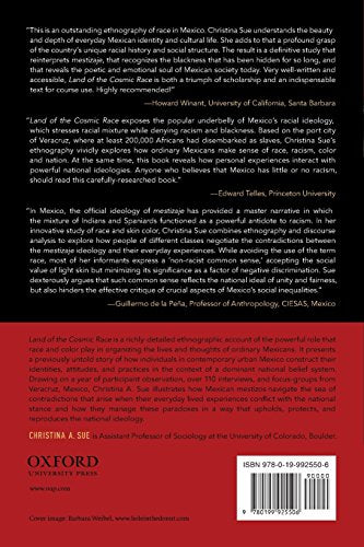 Land of the Cosmic Race: Race Mixture, Racism, and Blackness in Mexico,Used