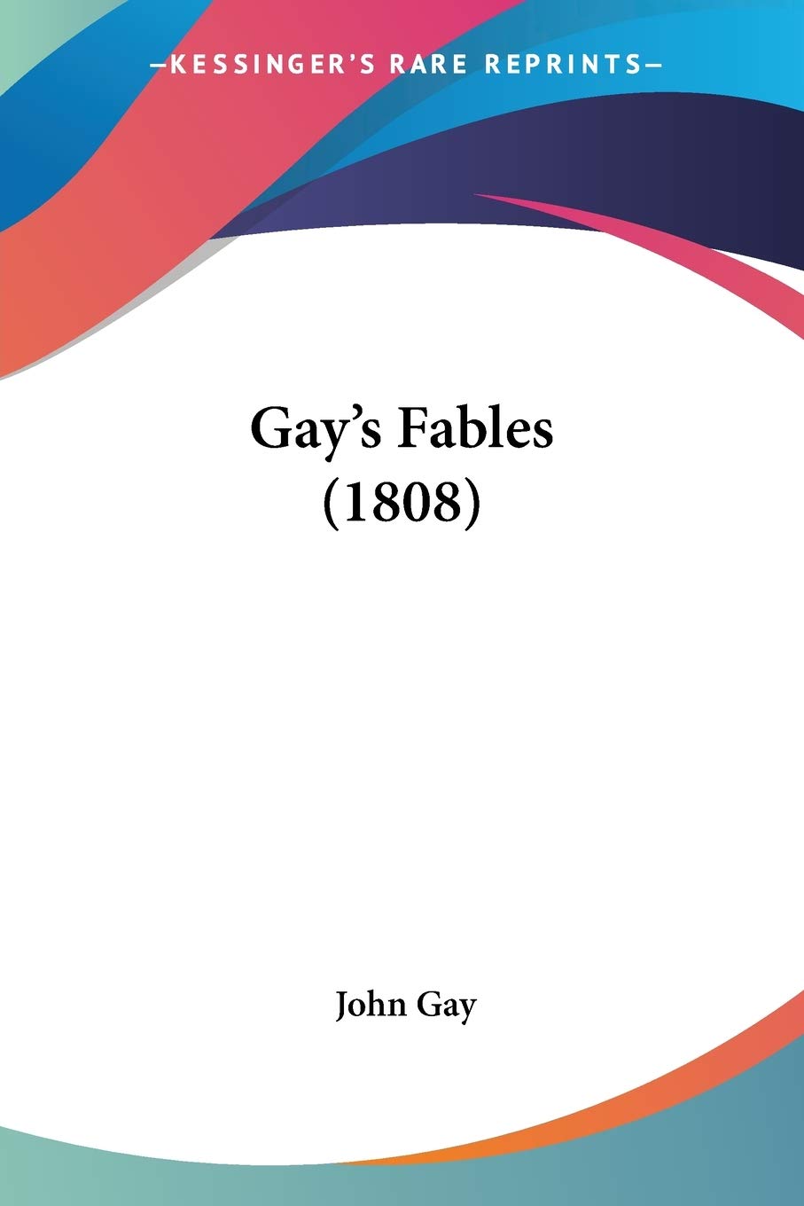 Gay's Fables (1808),Used