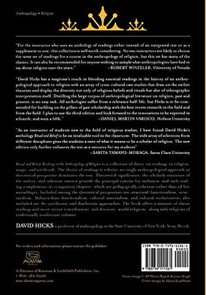 Ritual and Belief: Readings in the Anthropology of Religion,New